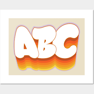 ABC Graffiti Bubble Lettering Posters and Art